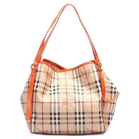 burberry canterbury tote orange